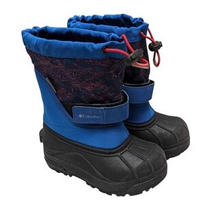 Columbia Toddler Boys Powder Bug Plus II Insulated Snow Boots Size 11